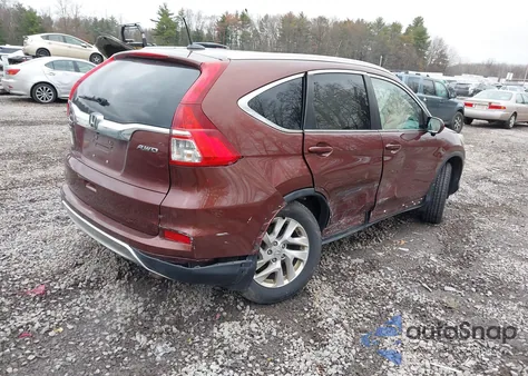 2015 Honda Cr-V Ex-L z USA, uszkodzony, nr VIN 2HKRM4H78FH616433